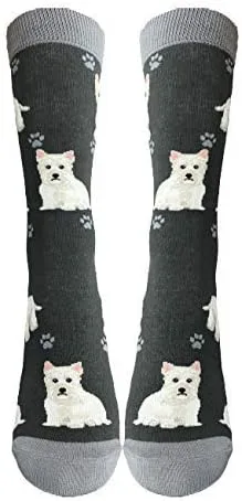 Vista 4 de Calcetines para amantes de las mascotas, divertidos, para todas las estaciones, talla única, para mujeres y hombres, regalos de gatos y perros