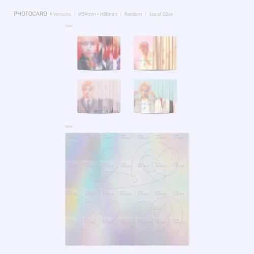 Vista 5 de LOVE YOURSELF 結 ANSWER [ S ver. ] BTS Album 2CD + Photobook + Mini Book + Sticker Pack / K-POP Sealed