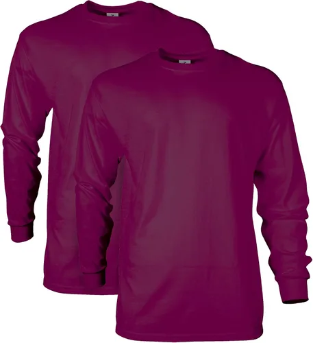 Vista 108 de Gildan - Camiseta de manga larga de algodón ultra estilo G2400 para adultos, paquete múltiple