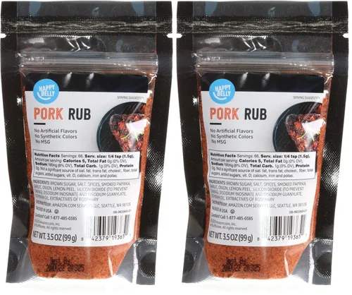 Vista 4 de Marca Amazon – Happy Belly Pork Rub, 3.5 onzas (paquete de 1)