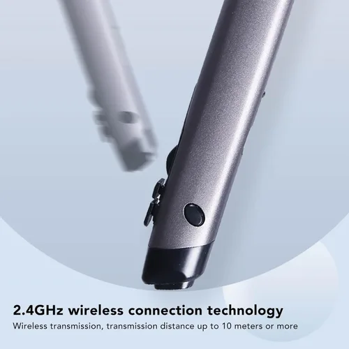 Vista 7 de Serounder - Mouse óptico Bluetooth de 2.4 G, 1200 DPI, 4 botones, ergonómico mini para laptops/pads