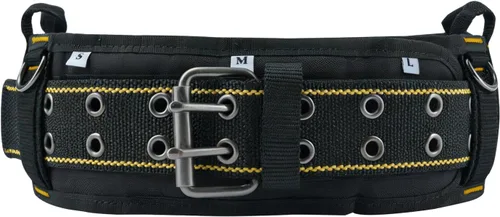 Vista 10 de MELOTOUGH Cinturón de herramientas acolchado para hombre con correa de asa, cinturón de trabajo resistente con anillo D, cintura ajustable de 36 a