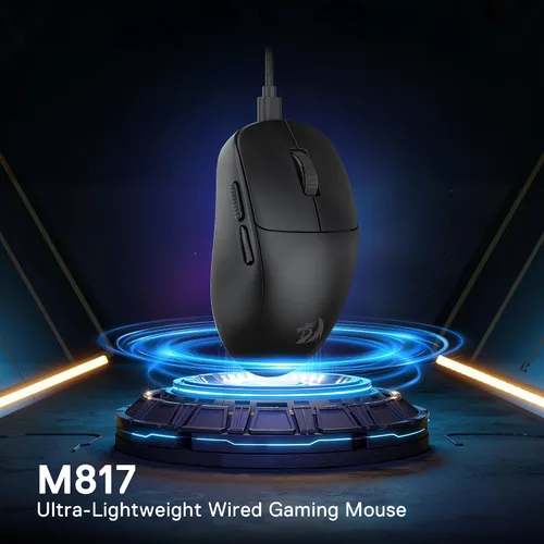 Vista 9 de Redragon M817 - Mouse para juegos con cable, 24000 DPI con 5 botones programables y diseño ergonómico, ultra ligero de 37 G, software compatible