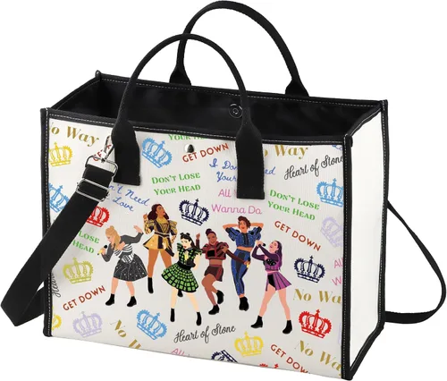 Vista 10 de LEVLO Musical Queen Bolsa Cosmética Teatro Drama Fans Regalo Seis Reina Musical Maquillaje Cremallera Bolsa Bolsa