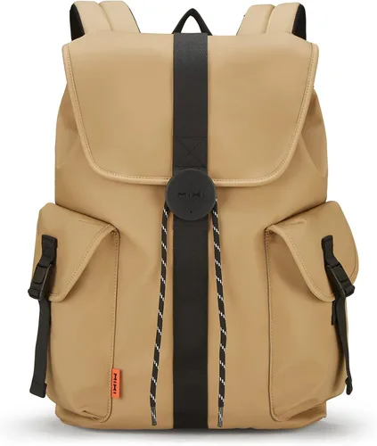 Vista 9 de mixi Mochila de viaje para laptop para mujeres y hombres, mochila de mano para portátiles de 16 pulgadas, bolsas ligeras para estudiantes