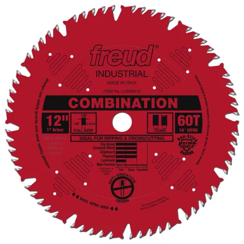 Vista 33 de Freud LU84M008 8 pulgadas 40 ATBF hoja de sierra con eje de 5/8 pulgadas