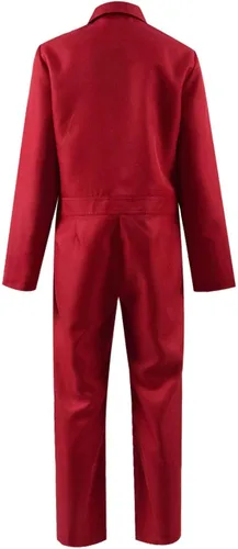 Vista 3 de Dahee Disfraz de Adelaide rojo para mujeres y niños, disfraz de película de terror, uniforme de Halloween, disfraz de cosplay