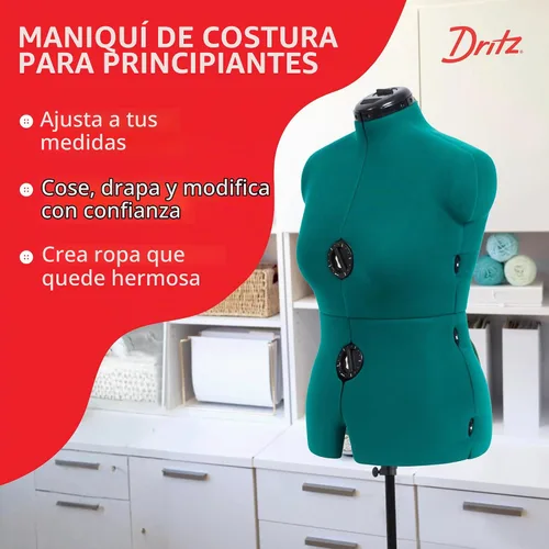 Vista 2 de Maniquí para costura Sew You de Dritz, ajustable, M