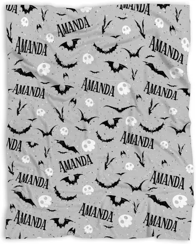 Vista 14 de Manta de Halloween para bebé, diseño de calabaza, fantasma, telaraña, súper suave, manta acogedora para recién nacido, manta de recepción para bebé