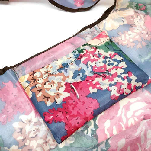 Vista 3 de Wrapables Bolsa de compras reutilizable de nailon duradera y grande (buquet)