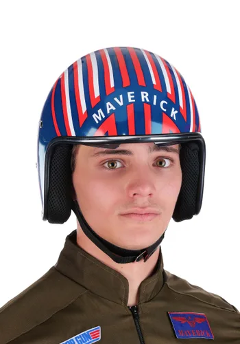 Vista 2 de Casco de Disfraz Adulto Top Gun Multicolor