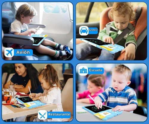 Vista 7 de Rylai Juguetes para Niños Pequeños Tarjetas Flash Parlantes, Recursos de Aprendizaje de Kindergarten 510 Palabras Visuales con Tableta de Dibujo