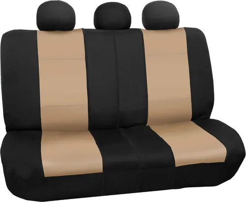 Vista 21 de FH Group Juego completo de fundas de neopreno impermeables para asiento de automóvil, de tres filas y 7 plazas, listas para bolsa de aire