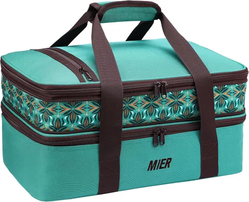 Vista 13 de MIER - Porta cacerola expandible aislada para bandejas de horno de 9 x 13 pulgadas, color negro