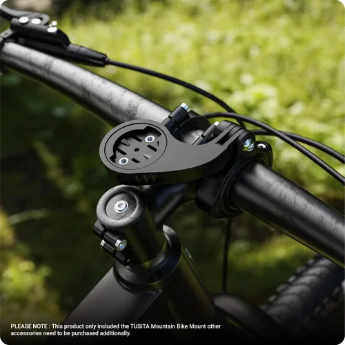 Vista 4 de TUSITA 010-12563-02 Soporte para bicicleta de montaña Edge compatible con computadora GPS Garmin Bike
