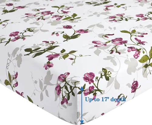 Vista 5 de Marina Decoration Ropa de cama ultra suave y sedosa con bolsillo profundo, rayón derivado de bambú para todas las estaciones, juego de sábanas de 6