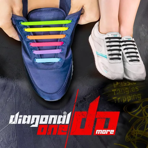 Vista 7 de Cordones elásticos sin ataduras para adultos, zapatos deportivos para niños, para hombres, mujeres y zapatos de goma unisex
