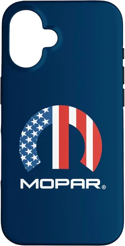 Vista 32 de Mopar - Carcasa con logotipo de bandera americana para iPhone 17