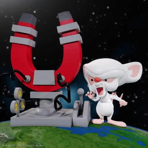 Vista 3 de Super7 Animaniacs Ultimates The Brain - Figura de acción a escala de 7 pulgadas