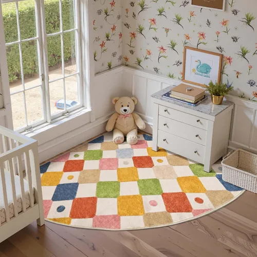 Vista 77 de jinchan Alfombra a rayas de 2 x 3 para entrada, alfombra de cocina, tapete pequeño, antideslizante, ligero, de bajo perfil, decoración para entrada