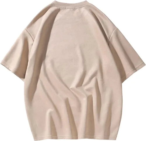 Vista 2 de Camiseta de manga corta con cuello redondo para hombre, ropa de calle Harajuku