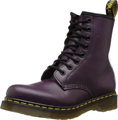 Vista 42 de Dr. Martens, Botas industriales ligeras para mujer Maple Zip con puntera de acero Negro