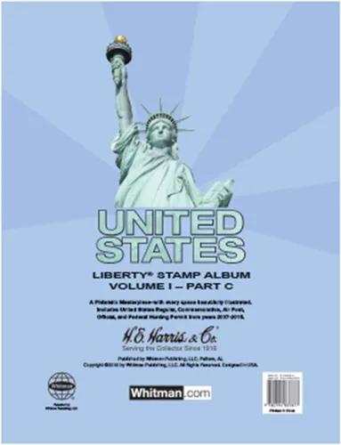 Vista 10 de Harris USA Liberty sello álbum con imágenes/ilustraciones parte A 1847-1994 Carpeta de páginas y libertad