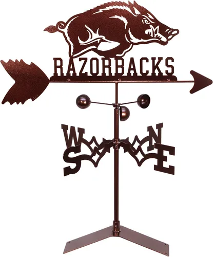 Vista 4 de SWEN Products Veleta Arkansas Razorbacks (montaje ajustable incluido)