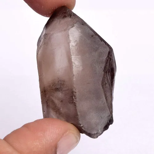 Vista 4 de GEMHUB Cuarzo ahumado natural AAA++ de calidad 139.00 Ct certificado curativo cristal crudo marrón ahumado piedra de cuarzo ahumado, Gema, cuarzo