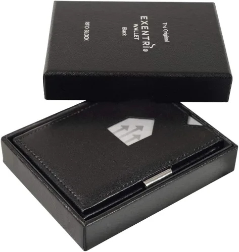 Vista 5 de EXENTRI Men's Trifold Wallet