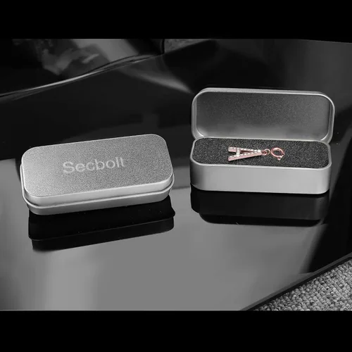 Vista 5 de Secbolt Dijes compatibles con Apple Watch pulsera para mujer, Diamante de imitación