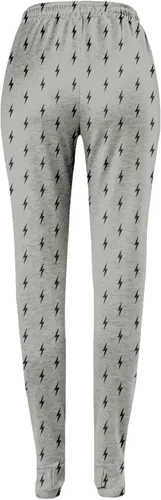 Vista 7 de Pantalones deportivos con pies para mujer, cintura elástica, holgados, casuales, con bolsillos, cordón ajustable, pantalones de pijama a cuadros