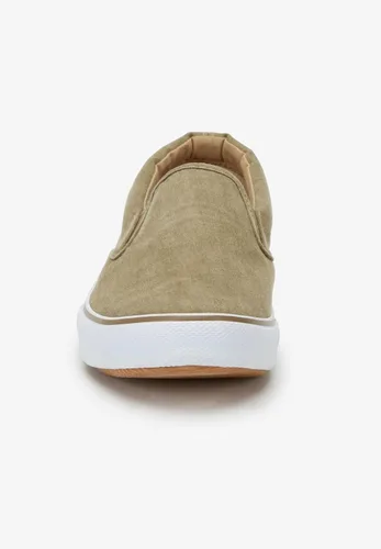 Vista 4 de KingSize Zapatos sin cordones de lona anchos para hombre
