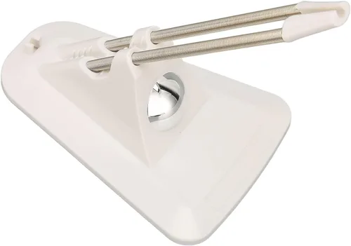 Vista 8 de Mouse Bungee, universal y elegante, simple, a prueba de óxido, soporte de cable de mouse portátil, color negro para deportes electrónicos (blanco)
