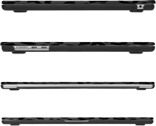 Vista 5 de MOSISO - Funda compatible con MacBook Air de 15 pulgadas M5 M4 M3 M2 Negro