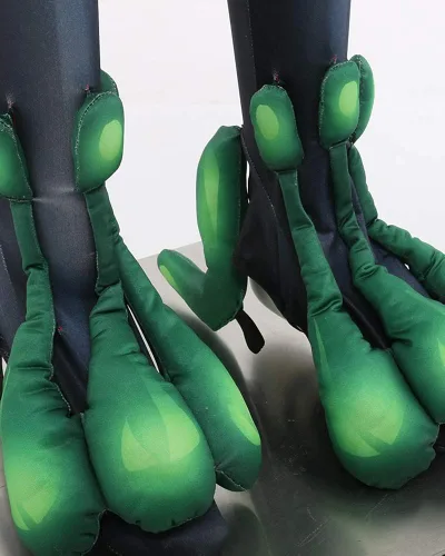 Vista 6 de miccostumes Disfraz de héroe de anime para mujer, traje de batalla impreso en 3D