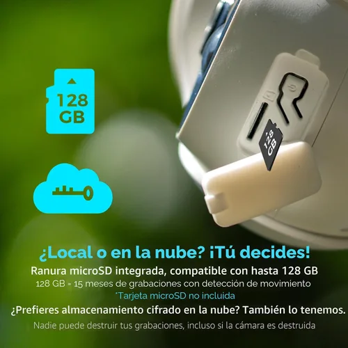 Vista 3 de SOVMIKU 2CQ1 AI 2K Cámara de seguridad solar inalámbrica para exteriores, alimentada por batería, audio bidireccional, detección de movimiento