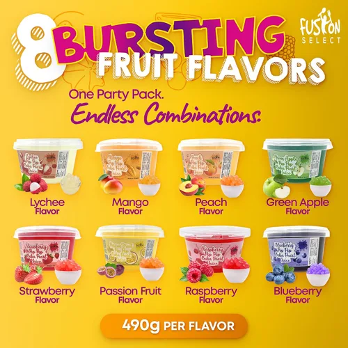 Vista 11 de Fusion Select - Perlas boba explosiva para aderezar té frutal