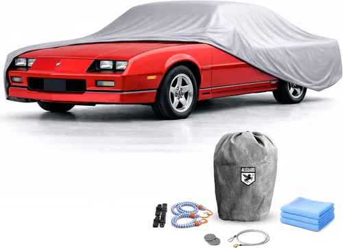 Vista 22 de Funda para coche para Chevrolet Camaro 1ª generación (1967-1969), resistente a los arañazos, funda de automóvil para interiores, material ultra