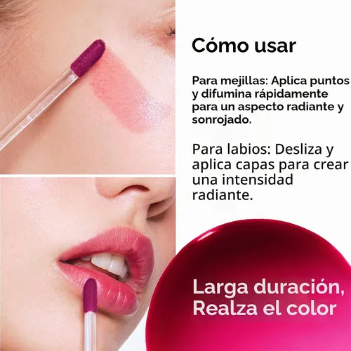 Vista 3 de Bronze Booster™ Sun Tint Glow Activado Mancha de mejillas y labios Tinte de bayas