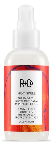 Vista 4 de R+Co Hot Spell Thermotech Blowout Balm Deluxe 450* F Protection, Provides Frizz Protection + Long Lasting Style Vegan + Cruelty-Free 1 Oz