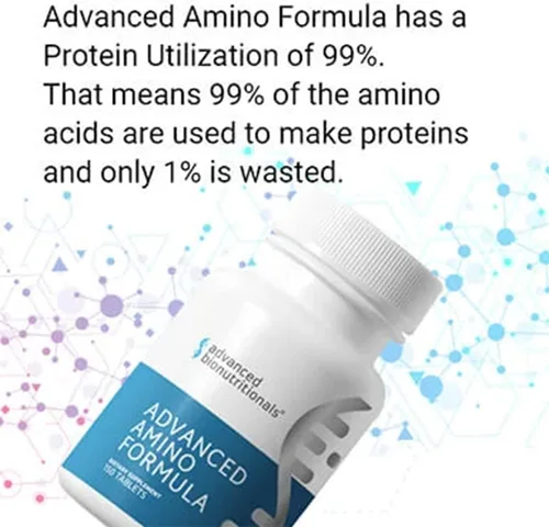 Vista 4 de Advanced Bionutritionals – Tabletas de Fórmula Avanzada de Aminoácidos, Suplemento de Aminoácidos, Construcción de Músculo, Recuperación Post