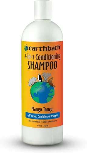Vista 7 de earthbath todos los Pet Champú naturales, Paquete de 2, paquete de de 2, Mango Tango
