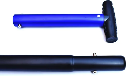 Vista 4 de Portátil telescópico aluminio utilitario coche ajustable edición extendida pala de nieve (azul)