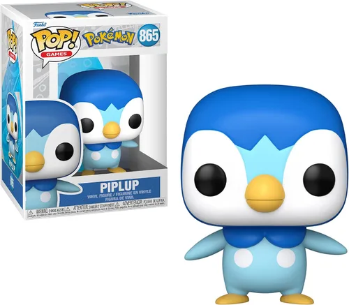 Vista 3 de Funko Pop! Games Juego de coleccionistas de Pokémon - 3 figuras Piplup, Lapras, Leafeon