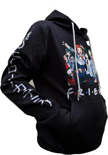 Vista 4 de YANANCT Sudadera con capucha unisex de anime casual para cosplay