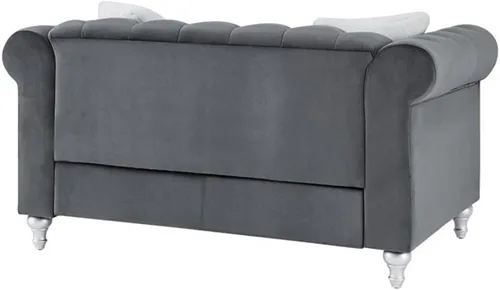 Vista 6 de Sillón Glory Furniture Delray, Gris