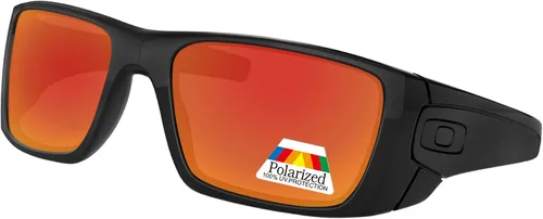 Vista 2 de Lentes de Repuesto para Gafas de Sol Oakley Fuel Cell OO9096 - Rojo Fuego POLARIZADO