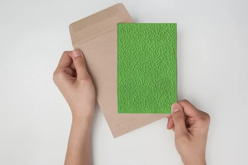 Vista 5 de Carpetas en relieve de flores de encaje para hacer tarjetas, fondo de marco de flores, plantilla de plástico para bricolaje, álbum de fotos, papel