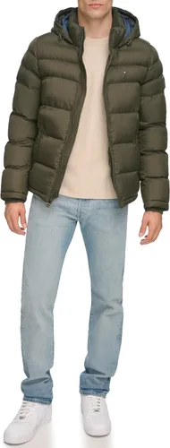 Vista 2 de Tommy Hilfiger - Chaqueta acolchada con capucha para hombre